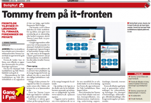 Fronto.dk omtale i Lokalavisen Assens
